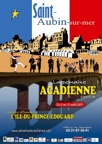 affiche 2009 semaine acadienne